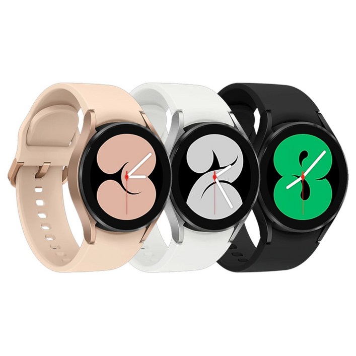 중고 삼성 Galaxy 워치 40mm44mm클래식42mm클래식46mm 블루투스 스마트워치 SMR860N SMR870N SMR880N SMR890N, 중고 워치4 블랙충전독 포함, 4cm, 블루투스