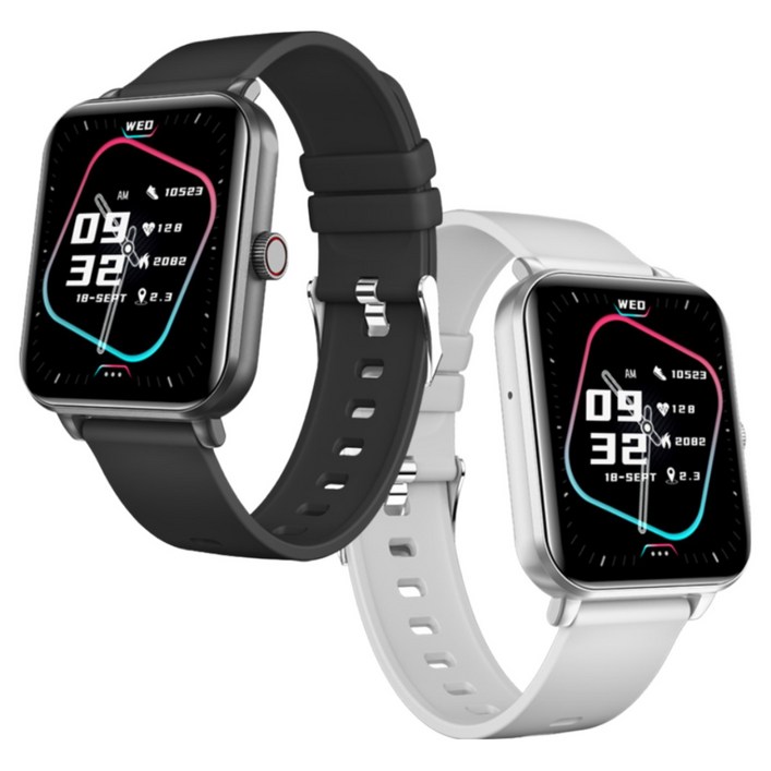 디즈먼트 스마트워치 DizSW01, GPS  블루투스, 5cm, 블랙