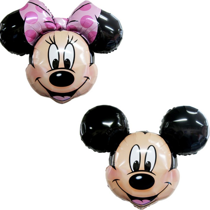 피플스파티 라지쉐잎 미키마우스 미니마우스 은박