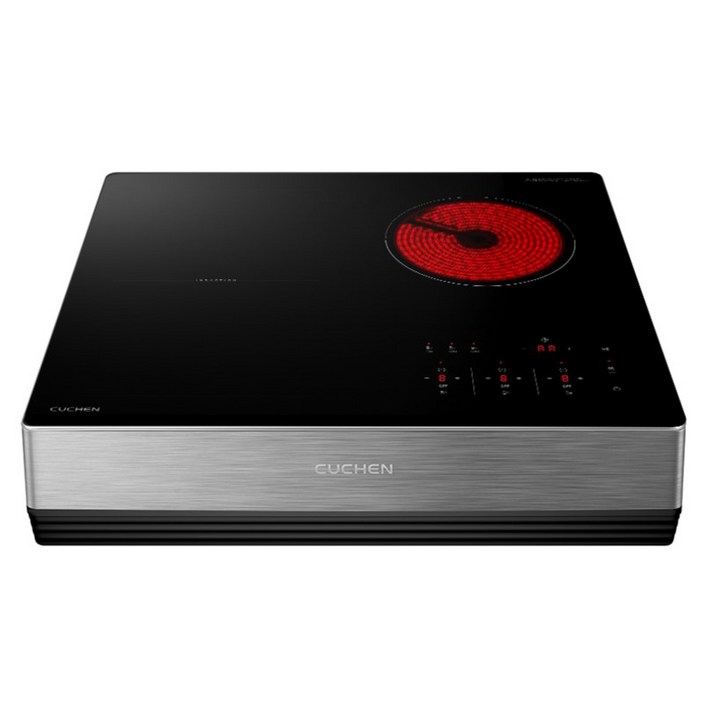 쿠첸 FLEX 하이브리드 레인지 3구  스탠드 케이스 150mm 방문설치, CIRC3F3120DSBE, 빌트인