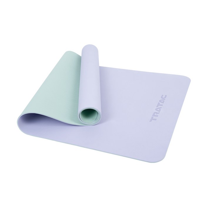 트라택 TPE 리버서블 요가매트, 라벤다퍼플민트, 1개