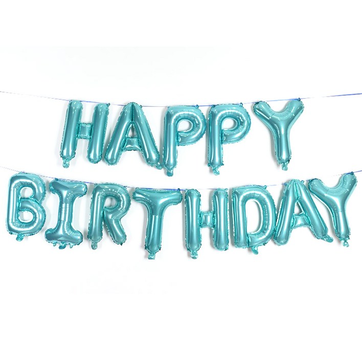 조이파티 HAPPY BIRTHDAY 은박풍선 세트