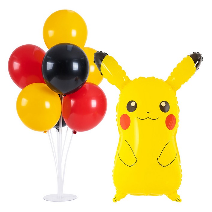 조이파티 풍선스탠드 생일패키지 피카츄 세트