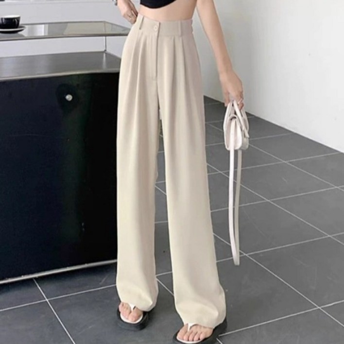 여신 여성용 여름 정장 팬츠