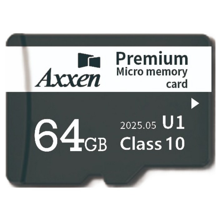 액센 프리미엄 FHD 블랙박스 홈캠 메모리 Micro SD카드 MSD51, 1개, 64GB