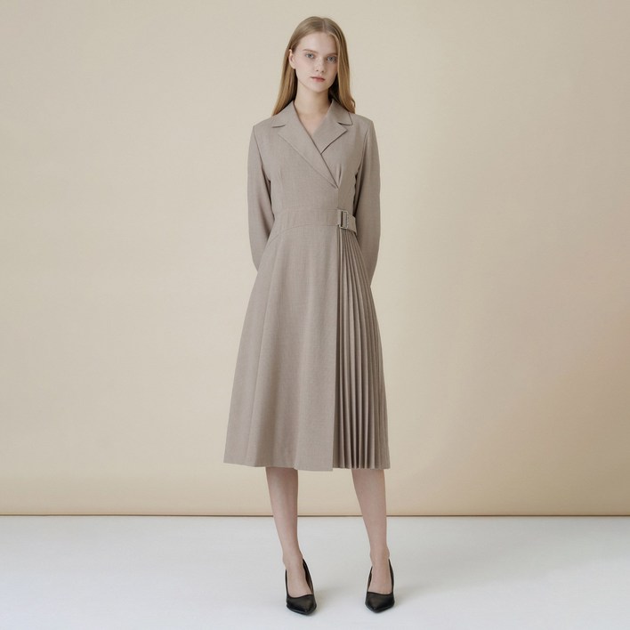 케이엘바이린 아티베 플리츠 원피스