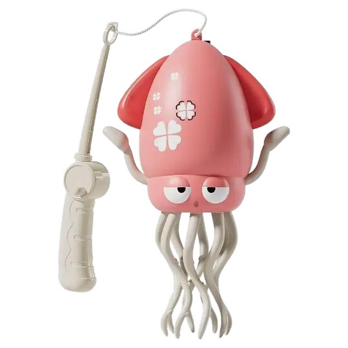 LED 불빛을 밝히며 신나게 춤을추는 댄싱 오징어