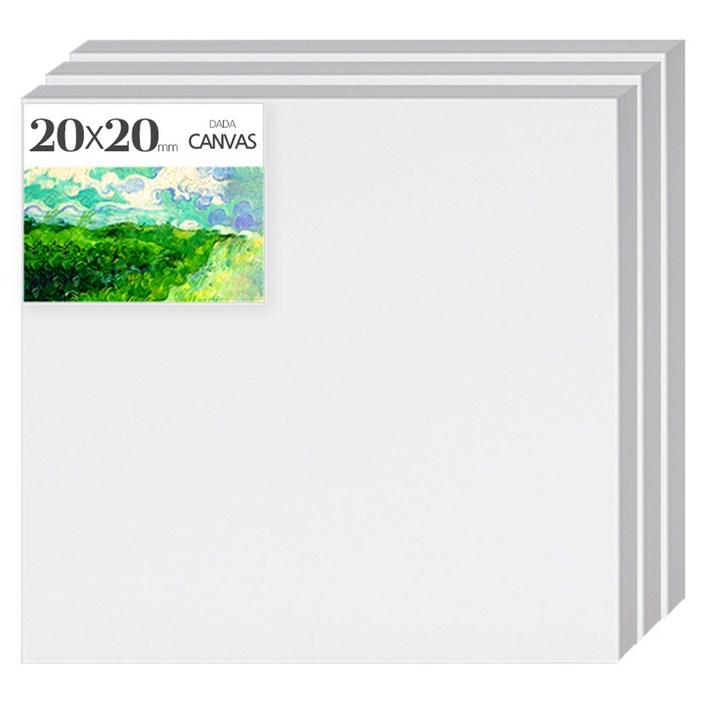 다다 면천 미술캔버스 20 x 20 cm