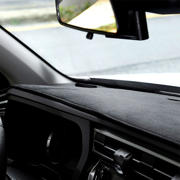 gaon 현대 마이크로벨벳 대쉬보드커버  갤패드 대 2p  중 4p, 현대 투스카니 2001, 블랙