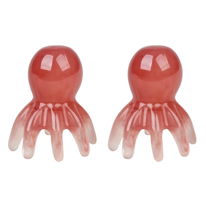 ADUNE 문어 두피괄사 머리 지압 마사지기