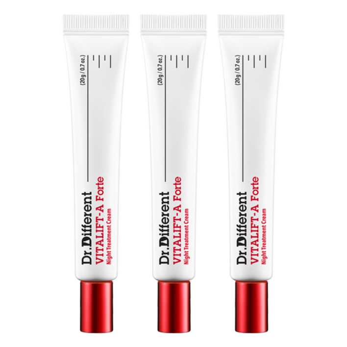 닥터디퍼런트 비타리프트 에이 포르테 나이트크림, 20g, 3개
