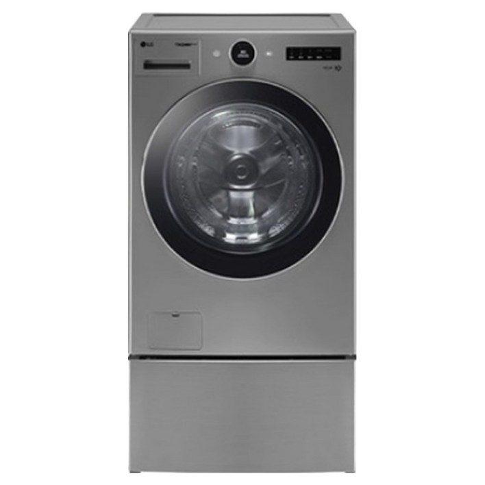 10 환급가전 LG 트롬 오브제컬렉션 트윈워시 드럼세탁기 23kg 미니워시 4kg 모던 스테인리스 방문설치