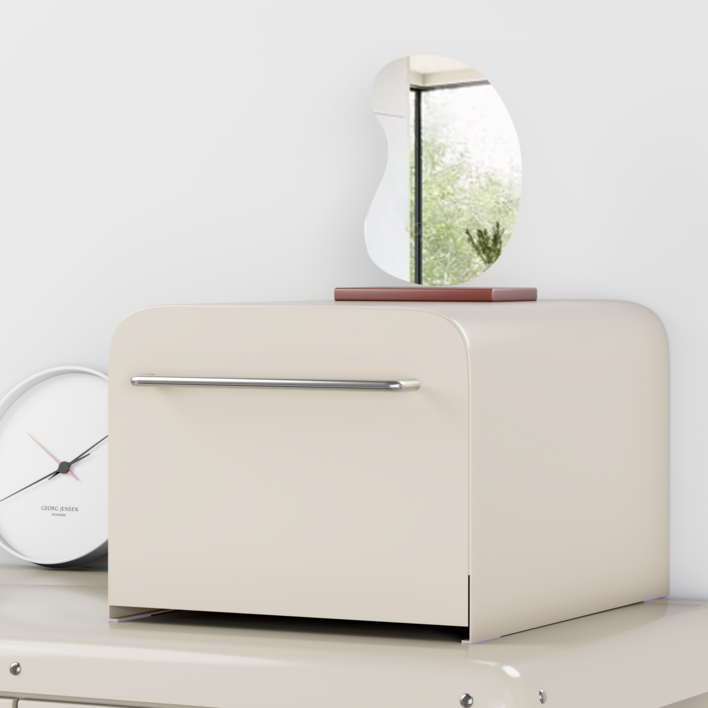 하비티 다용도 철제 슬라이딩 수납함