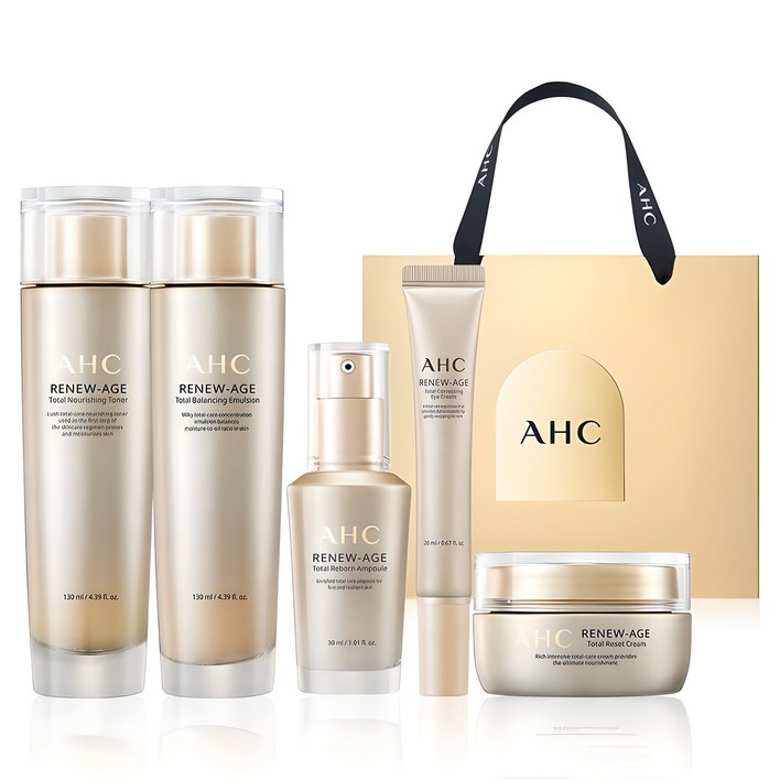 AHC 리뉴에이지 토탈 4종 아이크림 20ml 기프트 세트 AHC 리뉴에이지 토탈 4종 아이크림 20ml 기프트 세트