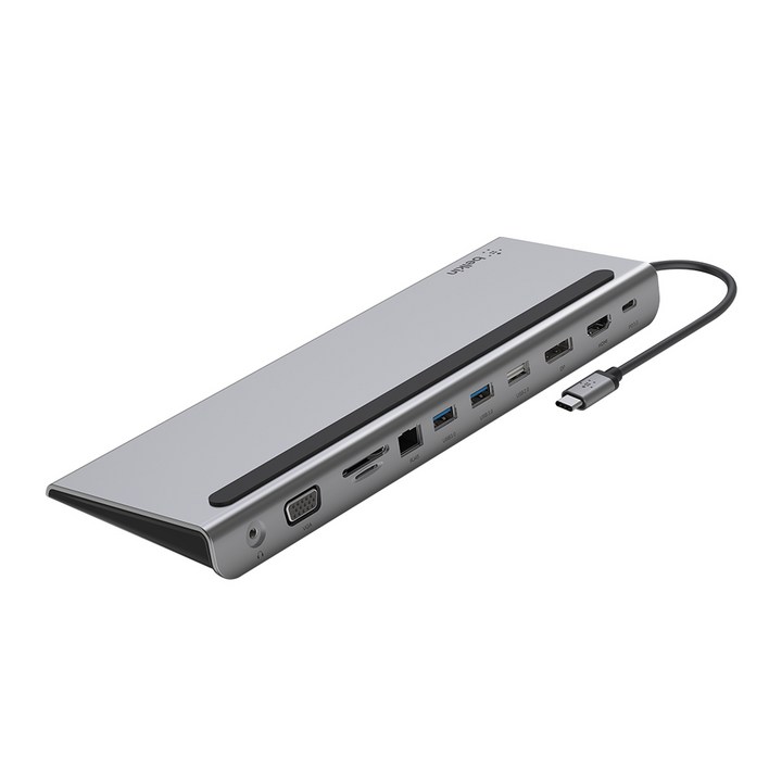 벨킨 connect USB C타입 11 in 1 멀티 포트 허브 독  INC004bt