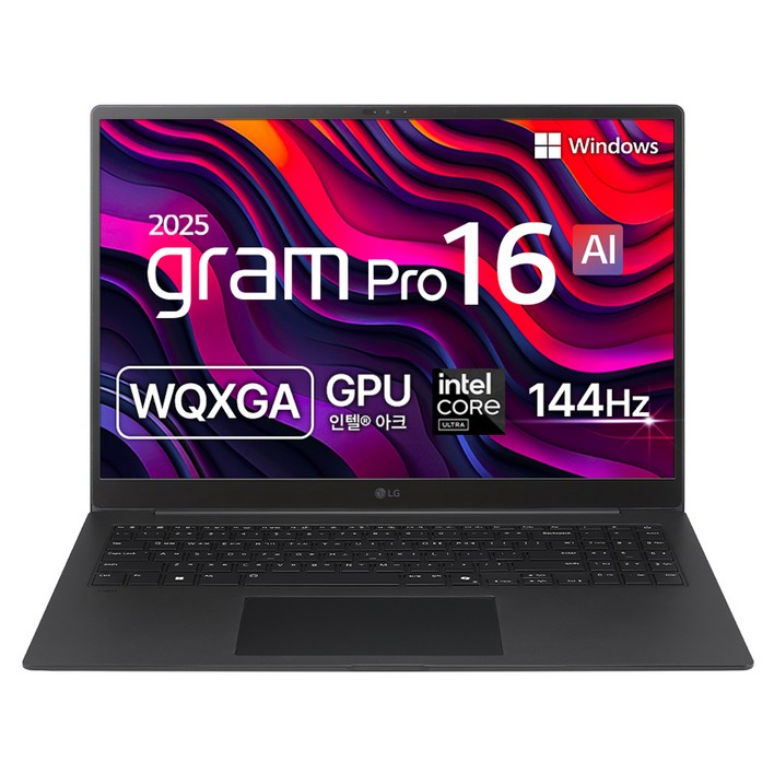 LG전자 2025 그램 프로 16 코어Ultra5 방문설치, 메탈 그레이, 16Z90TSGS56K, 256GB, 16GB, WIN11 Home