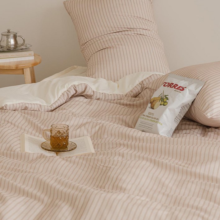 아망떼 소프트데이 워싱 마이크로 무봉제 호텔 스타일 차렵이불