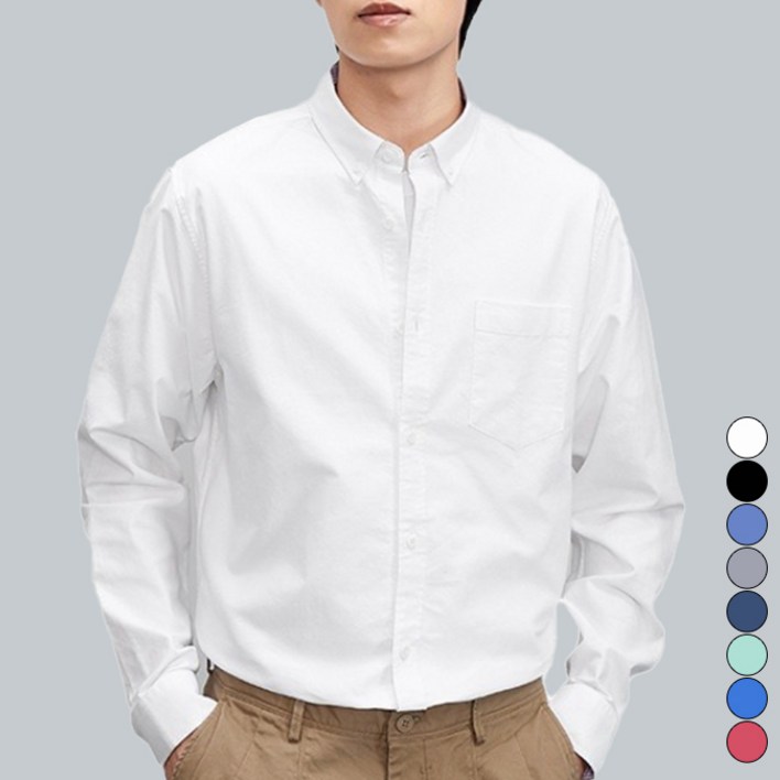 턴키 다운버튼 옥스포드 셔츠 TK1790