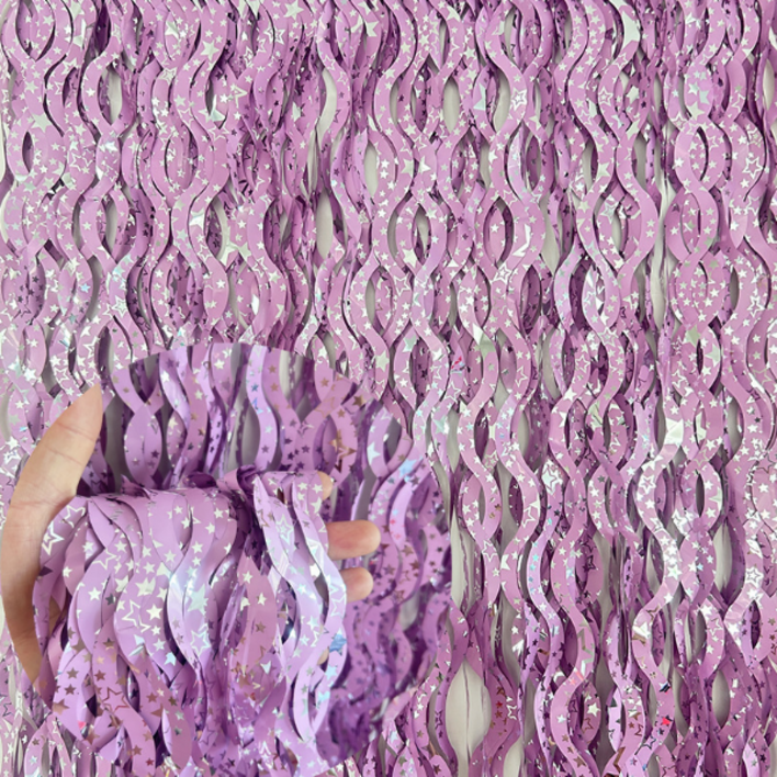 스타리움 별무늬 웨이브 파티커튼