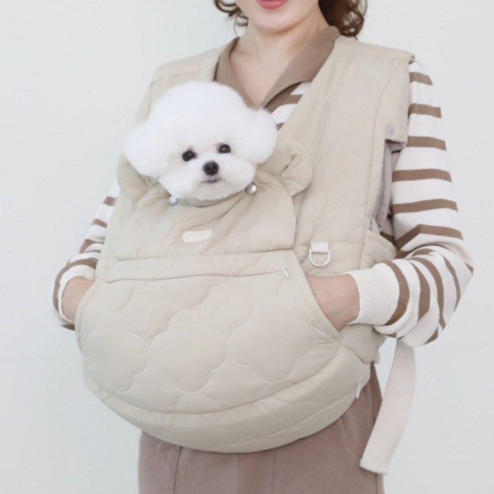 리토가토 반려동물 보들리 코지 앞가방 리토가토 반려동물 보들리 코지 앞가방