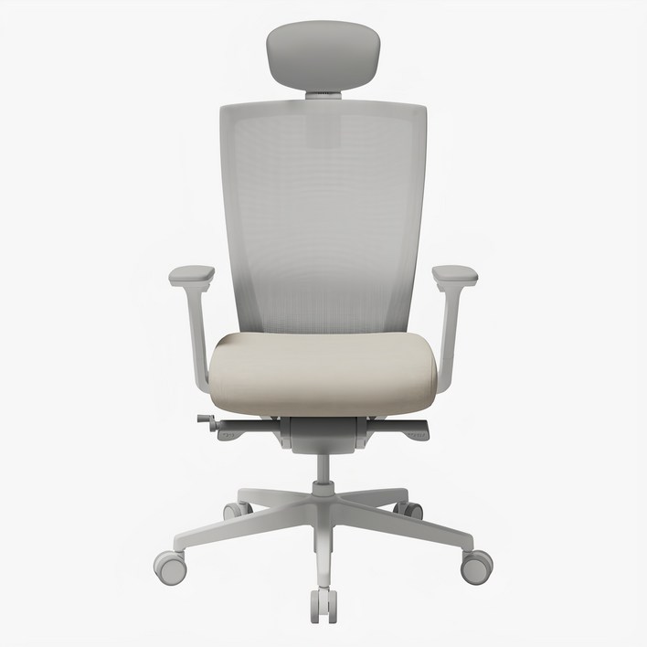 시디즈 T50 컴퓨터 책상 의자 HDA 방문설치, 화이트아이보리