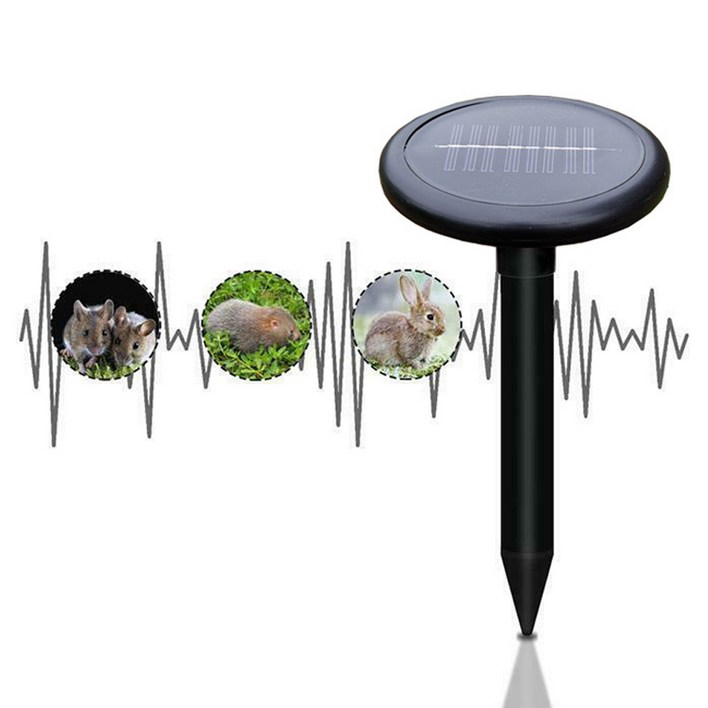 HK.sell 다가라 두더지 뱀 쥐 유해동물 태양광 퇴치기 2개 한세트