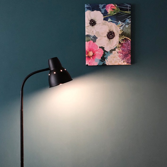 컬러밝기 조절 헤이홈 스마트 전구 led AI 스피커 IoT 무드등 취침등 인테리어 조명