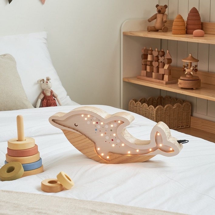 키앤비 돌고래 우든 무드등, 키앤비 돌고래 우든 무드등