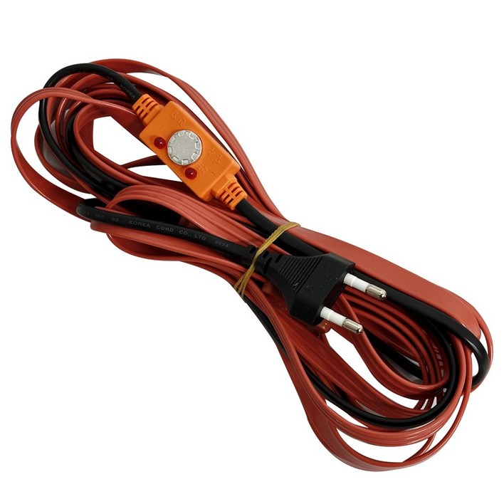 수도동파방지열선센서형5M 히팅케이블 수도열선