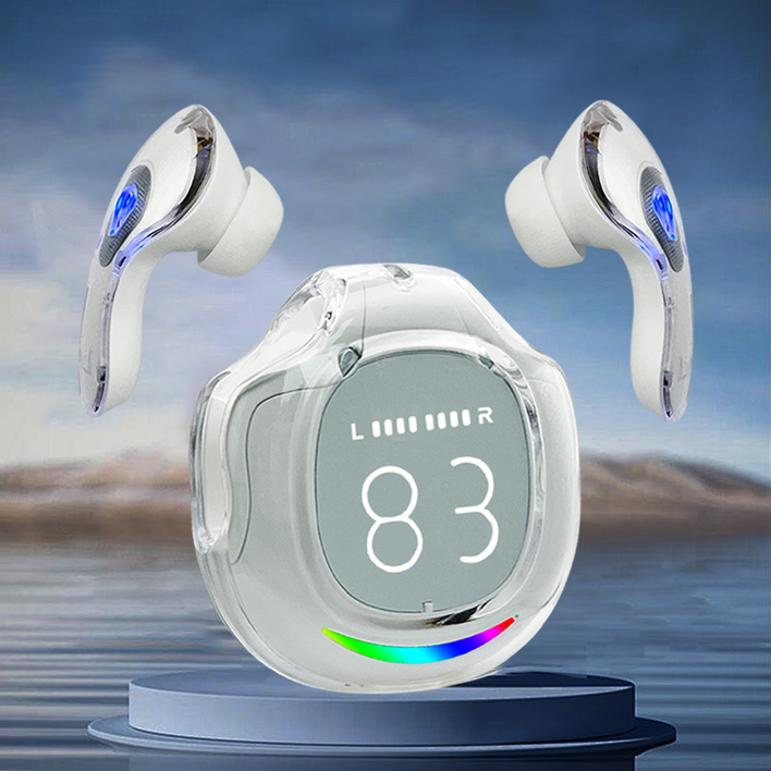 위드제이앤엠 블루투스 무선 이어폰 노이즈 캔슬링 귀 안아픈 가성비 이어폰 BT70, 퍼플