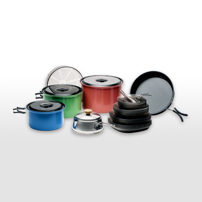 제드 프리미엄세라믹쿡XL 8~9인용 세라믹 코펠 올인원 수납 세트, 1개