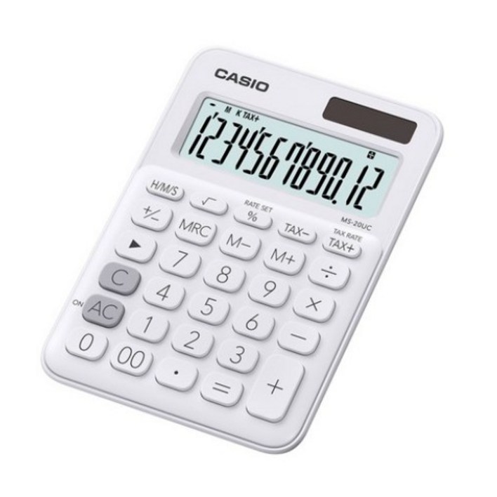 카시오 컬러 계산기 MS-20UC