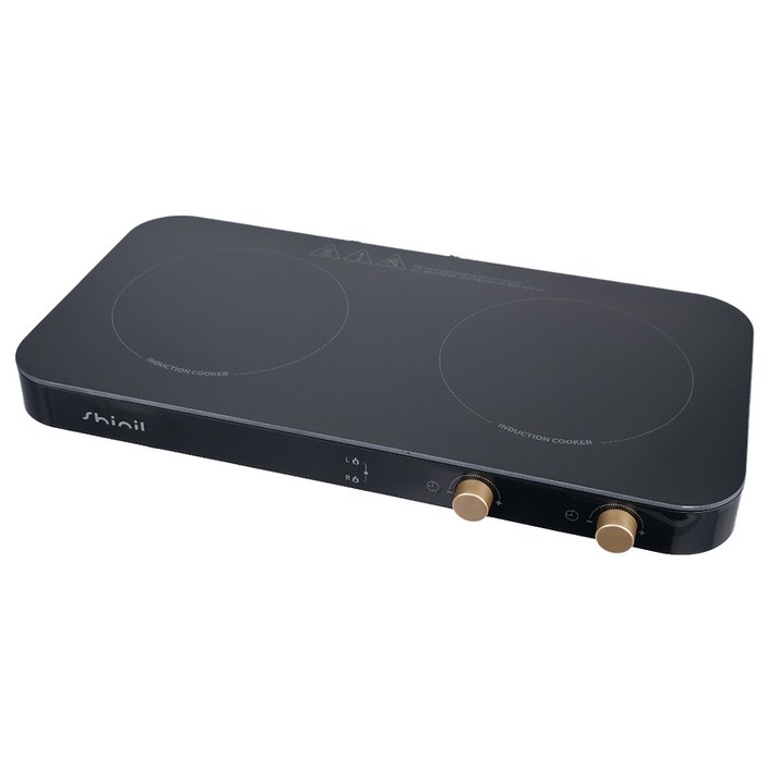 신일 인덕션 2구 전기레인지 SHLDB339WH, 일반형, SHLDB228BK 블랙