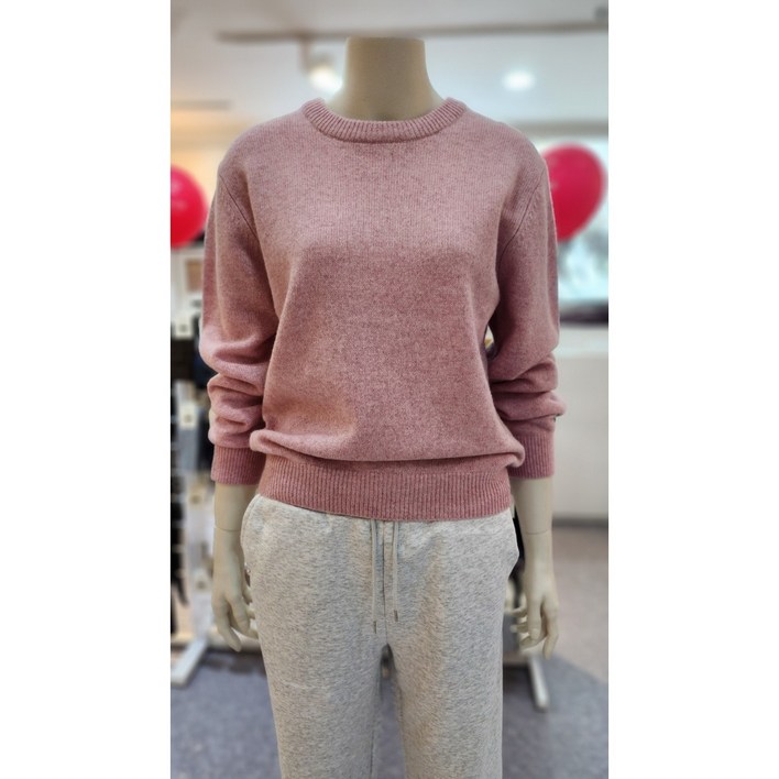 지오다노 여자 메리노 울 크루넥 긴팔 니트 스웨터 9컬러 355917