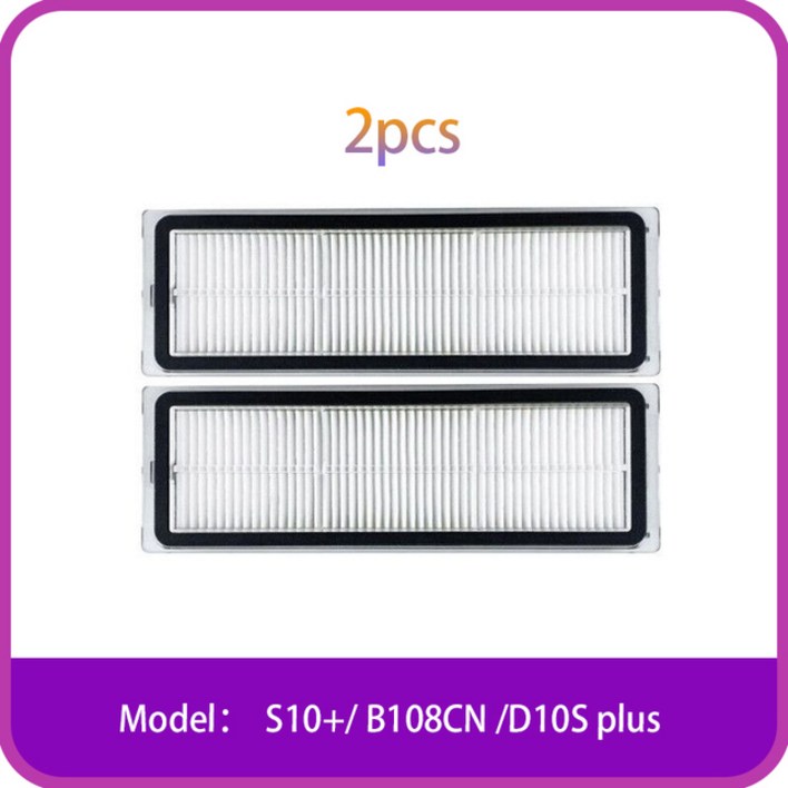 샤오미 S10 /B108CN/D10S PLUS /C102CN/ Dreame L10Spro 플러스 로봇 청소기용 HEPA 필터