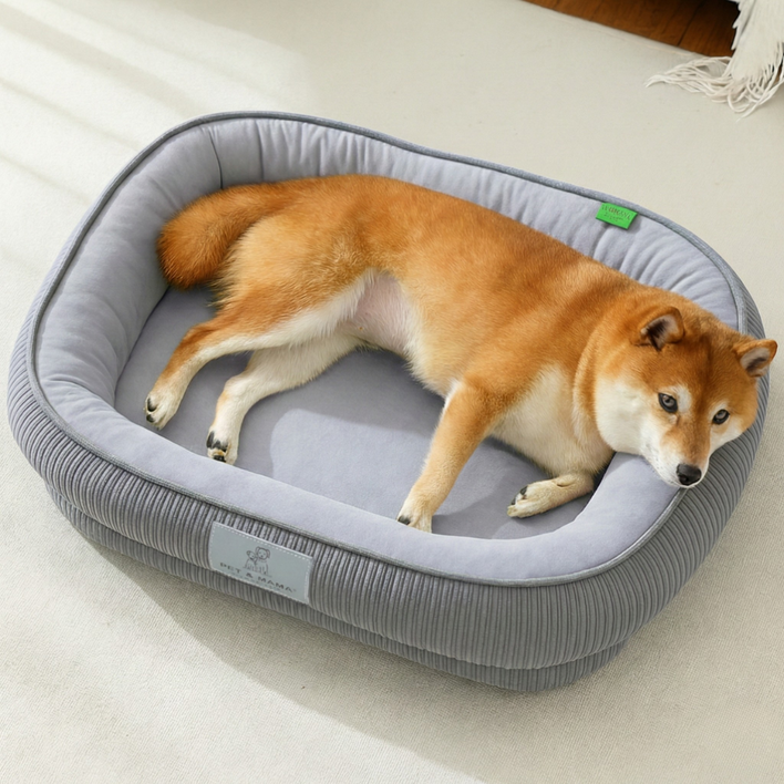 품질UP 가격 DOWN 런레이더 반려동물 강아지 마약 방석, 그레이, 1개