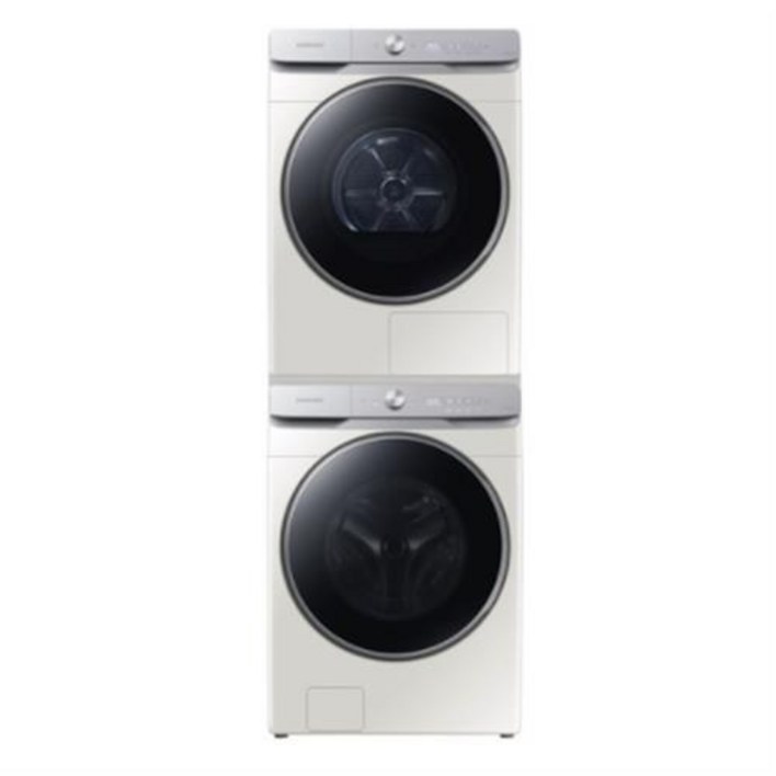 삼성전자 그랑데 AI 세탁기 WF24T9500KE 24kg + 건조기 DV16T9720SE 16kg 직렬 설치 패키지 방문설치