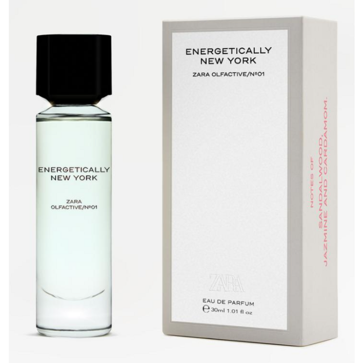 자라 유니섹스 향수 ZARA ENERGETICALLY NEW YORK EDP 30ML 1.01 FL. OZ.