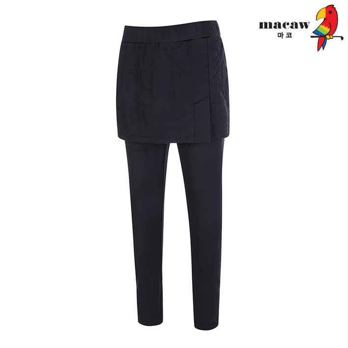 마코 여성사각 퀼팅 치마레깅스MMW4YP92
