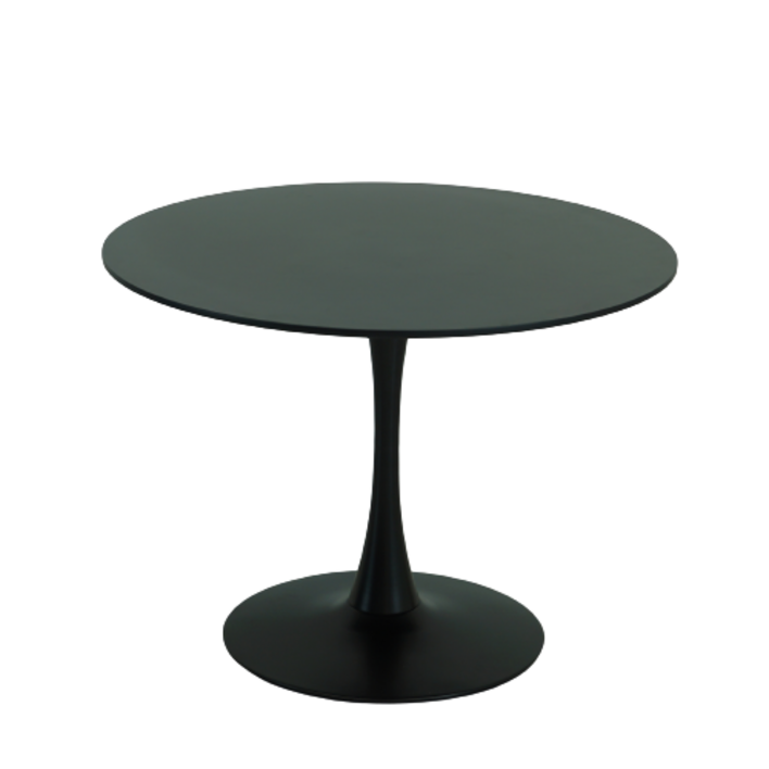 비셀리움 원형 테이블 원형 식탁 700, 블랙