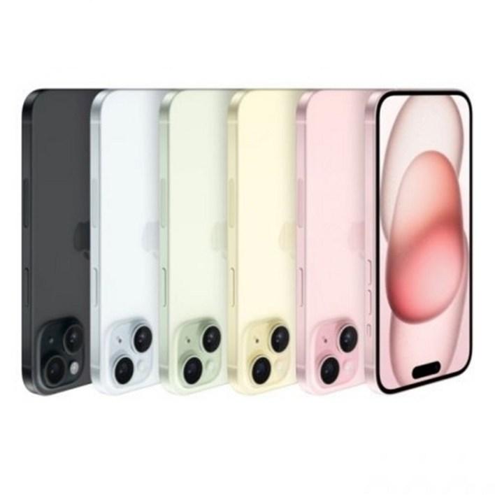 애플 아이폰 15 128GB A3090 공기계 중고폰 리퍼폰 모든 부품 100 정품, 랜덤색상 빠른출고 가능, 128GB
