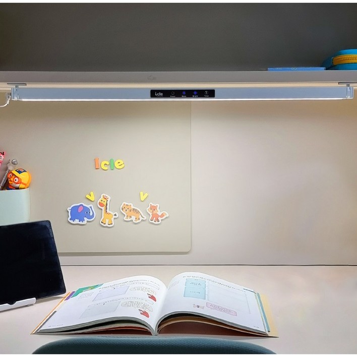 제도스탠드 아이클 LED 책상 독서실 스탠드 조명 책상등 독서등 싱크대 부착형