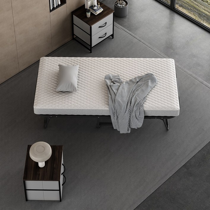 sowellhome 패브릭 매트리스 접이식침대 1인용
