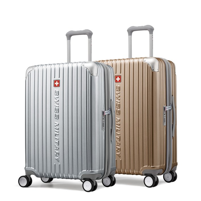 신제품 스위스밀리터리 여행용 캐리어 24인치 28인치 20인치 대표적 디자인 네임택 레인방수커버 증정 수화물 기내용