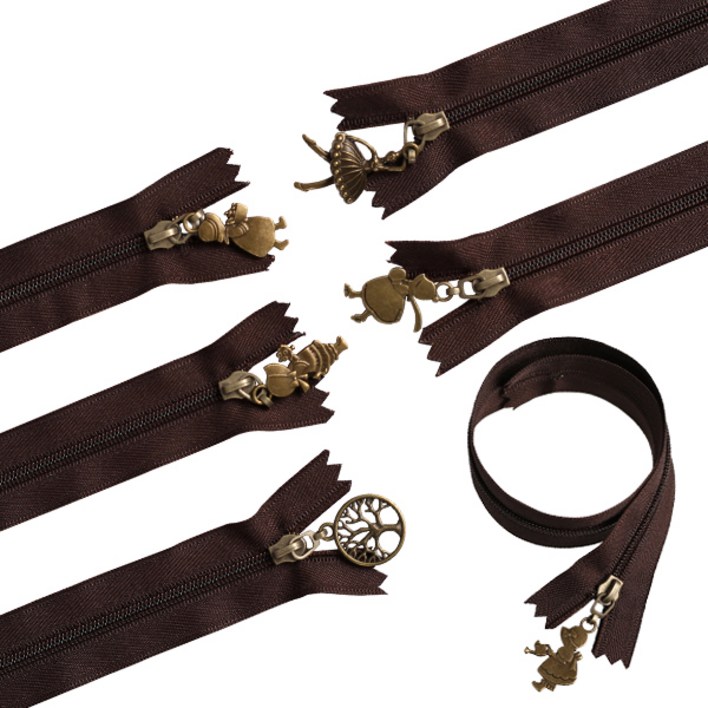 모핸 30cm 소품 지퍼 6종 세트