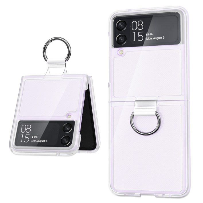 삼성 갤럭시Z 플립4 슬림핏 링 휴대폰 케이스