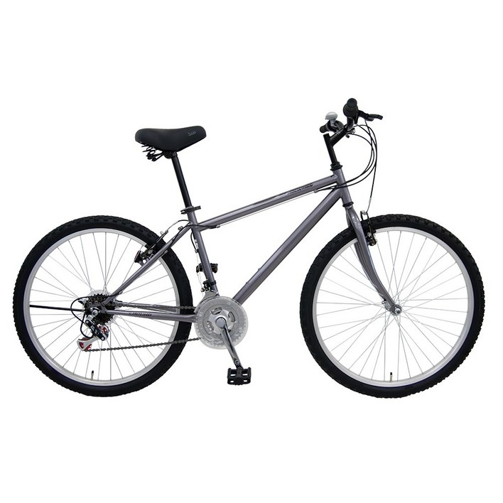 삼천리자전거 빅마운틴 21단 26인치 생활용 MTB 자전거 155cm, 다크실버, 1개, 170cm