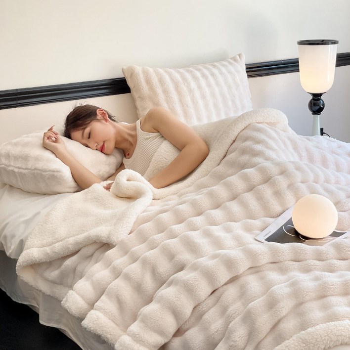 PPEAT 포근포근 프리미엄 극세사담요 무름담요 양털 소파 밍크 담요 블랭킷 대형