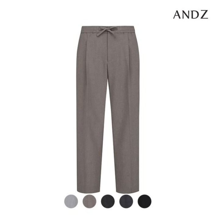 앤드지 릴렉스핏 핀턱 풀밴딩 팬츠_BLD2PP1004 1122759