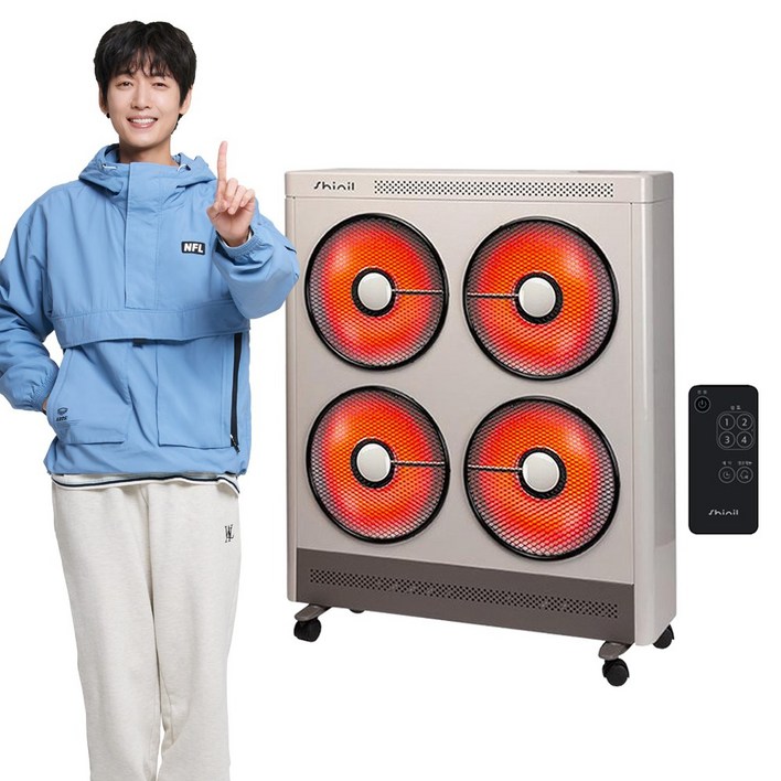 신일 고효율 4구 하이라이트 업소용 매장용 대형 전기히터 SEH-F30HCH